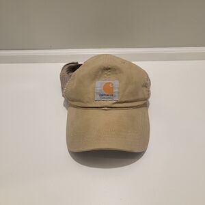 Carhartt Beige Mesh-Back Hat